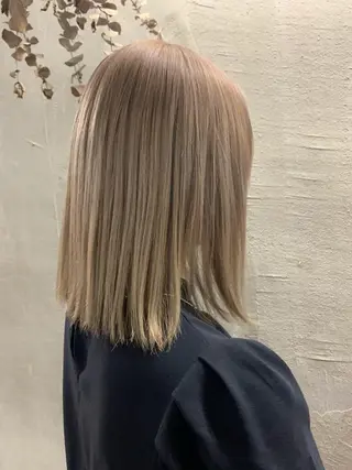 ミディアム カラー 似合わせカラー🫶 小川千波のヘアスタイル