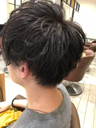 ショート メンズ特化 ナカネ カツヤのヘアスタイル