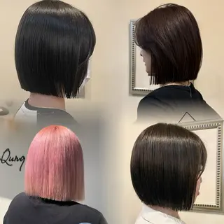 ショート 鎌取/透明感カラー /ボブ/顔まわりのヘアスタイル