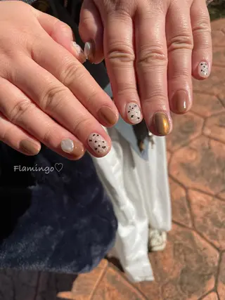 ネイル 40代からの爪を守る ×ケア重視サロン♡のネイルデザイン