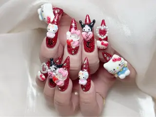 ロング Melody Nail所属・Melody  3D/スカルプ専門店のネイルデザイン