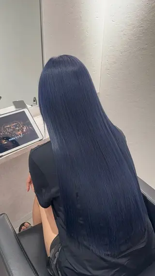 カラー ciera. アオイのヘアスタイル