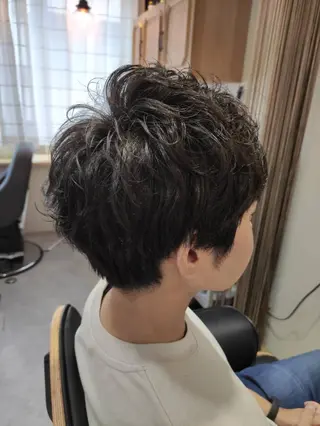 パーマ CLOVERヘアビューティーサロン所属・CLOVER蒲田店 コベニ✂️🎨💅のヘアスタイル