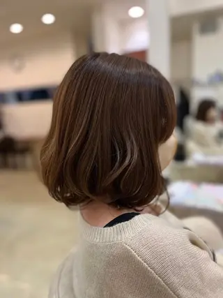ミディアム 大西 七海のヘアスタイル