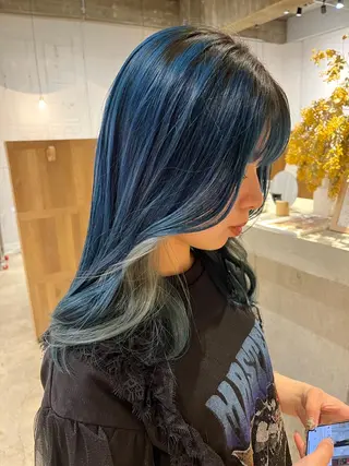 ロング 藤井 美歩/赤髪のヘアスタイル