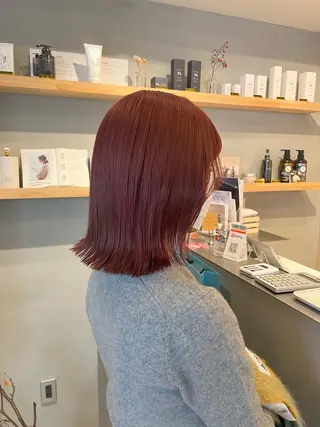 ミディアム パーマ/ボブ 似合わせヘア/ショウのヘアスタイル