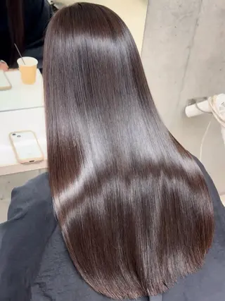 ミディアム うる艶ヘア♡韓国好き 透明感　shotaのヘアスタイル