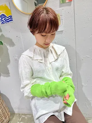 ショート 石井 菜々のヘアスタイル