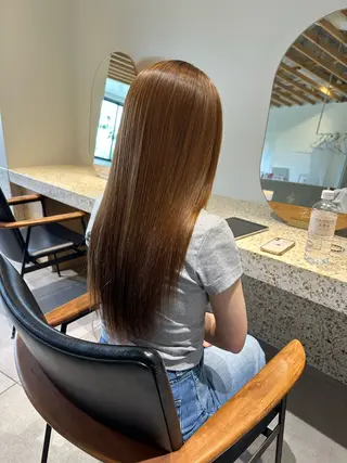 ロング パーマ 和田 あおいのヘアスタイル