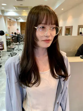 ロング カラー gotoday shaire salon 神戸三宮所属・ショート/パーマ/ MIOのヘアスタイル