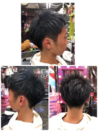 ショート メンズ 今泉 周のヘアスタイル
