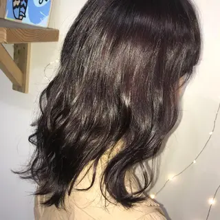 セミロング カラー 似合わせ提案サラ艶♡ 彩華のヘアスタイル