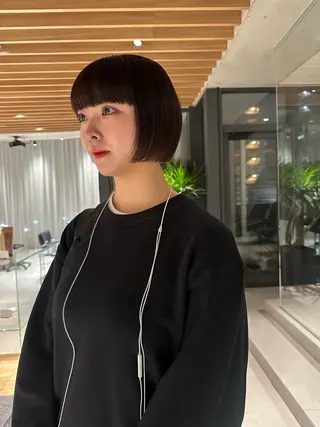 ショート 井上 翠月のヘアスタイル