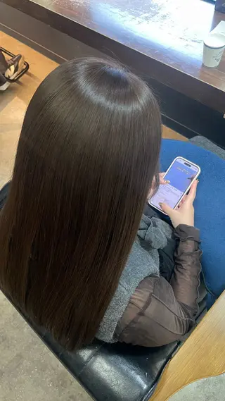 ロング レイヤー/デジパ SAKIのヘアスタイル