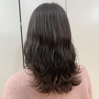 セミロング カラー ayaka 大宮のヘアスタイル