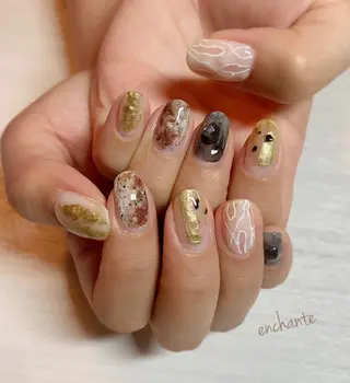 ネイル アンシャンテ所属・enchante 自由が丘のネイルデザイン