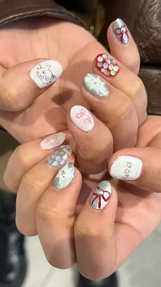 ネイル メンズパーマ/ メッシュ📍ユリのヘアスタイル