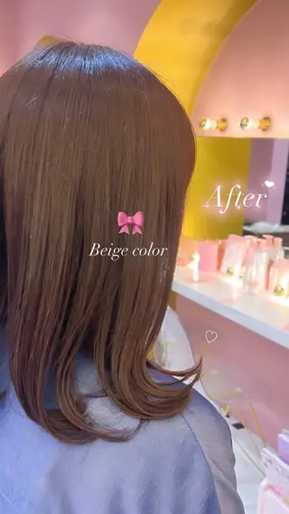 カラー fish所属・横浜/レイヤー/ボブ shiira👼🏻のヘアスタイル