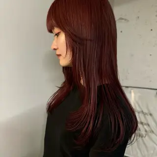ロング カラー tricca daikanyama所属・hinako 🍒のヘアスタイル