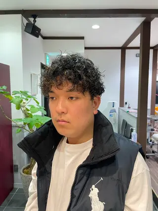 メンズ 稲垣 熙のヘアスタイル