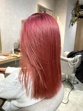 ロング カラー BoomBOX所属・HIBIKI/原宿 ハッシュカット🪄のヘアスタイル