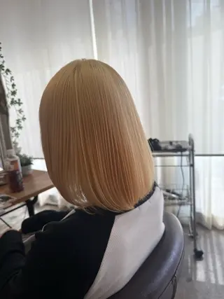 カラー 【透明感カラー】 上村響月のヘアスタイル