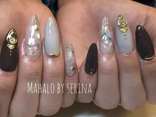 ロング カラー ネイル SUNNY BAE. SERINAのネイルデザイン