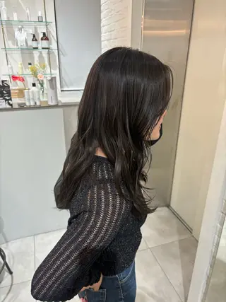 ロング ボブ/メンズカット パーマ/ホノカのヘアスタイル