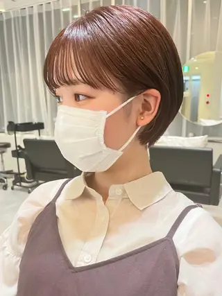 ショート カラー SOYON 🤍CHIZU🤍.のヘアスタイル