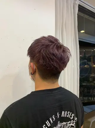 カラー メンズ まろやかカラー🤎 みなとまほのヘアスタイル