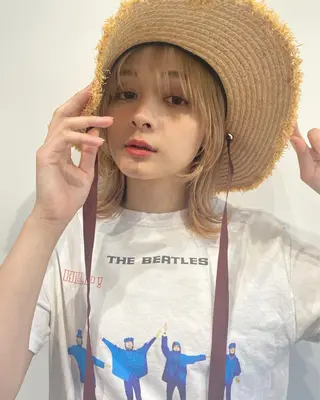 ミディアム カラー 柔らかいcolor 🌿harukaのヘアスタイル