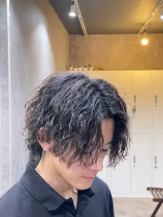 ショート パーマ メンズ RISE新小岩店所属・🔥ユウキ🔥 【メンズパーマ特化】のヘアスタイル