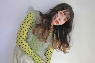 セミロング yukii しまむら のぞみのヘアスタイル