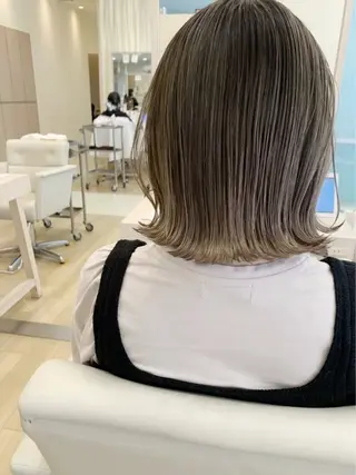 ミディアム ヘアメイクアージュ下大利店所属・生島 実咲のヘアスタイル
