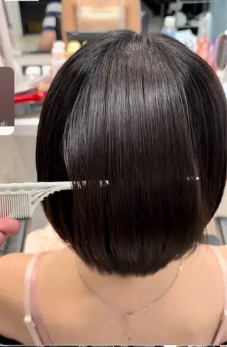 ショート カラー SALOWIN梅田 サロウィン所属・縮毛•酸性矯正特化/ 美髪•髪質改善/KJのヘアスタイル