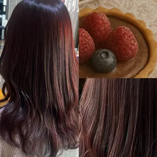 ロング カラー ラフィスヘアードープ所属・👑髪質改善wカラー /ハイトーン/アユカのヘアスタイル