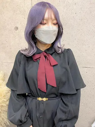 ミディアム カラー Be:arc【ビアーク】所属・⭕️ダメージレス特化 髪質改善🥇丸山憲人のヘアスタイル