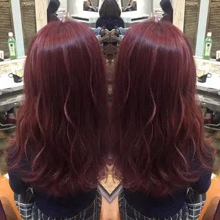 セミロング カラー パーマ ヘアアレンジ メンズ キッズ ネイル マツエク・マツパ 新宿/髪質改善/ 美髪矯正✨浅江通友のヘアスタイル