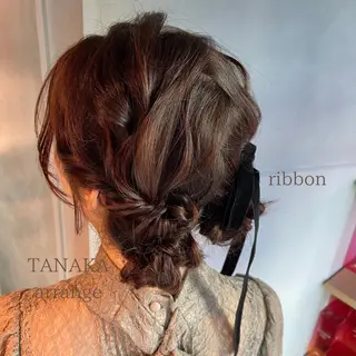 ヘアアレンジ charm《銀座》 ヘアセット/縮毛矯正のヘアスタイル