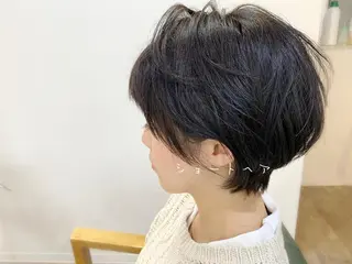 ショート カラー 前田 健太のヘアスタイル