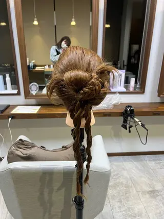 ヘアアレンジ 吉田 咲樹のヘアスタイル