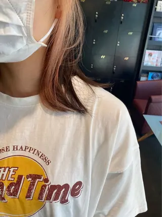 カラー ＊インナーカラー＊ 植松彩音のヘアスタイル