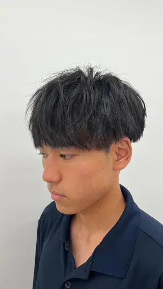 ショート パーマ メンズ 🎖️垢抜けヘア 🎖️美容師のヘアスタイル