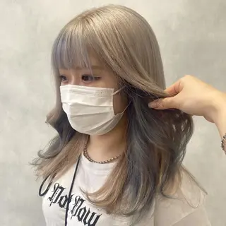 カラー 韓国・網紅 🦋HONOKA🦋のヘアスタイル