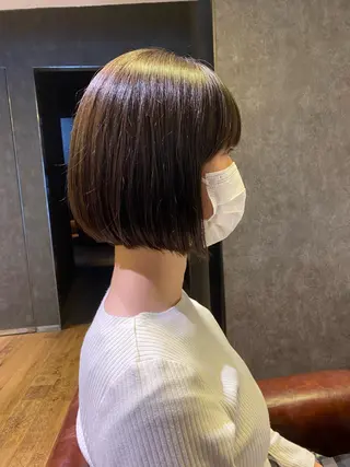 ショート シムラ カイゲンのヘアスタイル