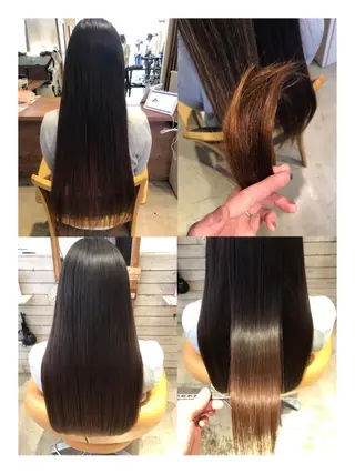 ロング across hair design武蔵小杉店所属・/本物の髪質改善/ 古川新のヘアスタイル
