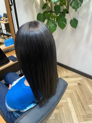 カラー 望恵🌸 韓国🇰🇷スタイルのヘアスタイル