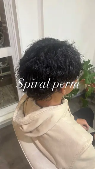 パーマ メンズ marine所属・池上 穂高のヘアスタイル