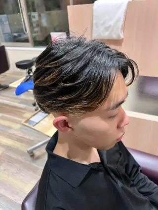 ショート メンズ revebyfirst所属・黒沢 航汰のヘアスタイル