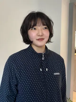 ショート パーマ Fuka🫧 カットモデル募集中のヘアスタイル